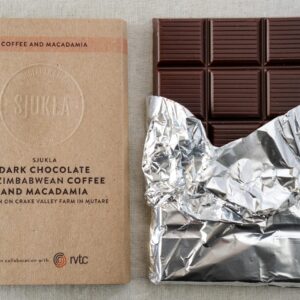 Dark Chocolate Slab with Zimbabwean Coffee and Macadamia Nuts (100g)